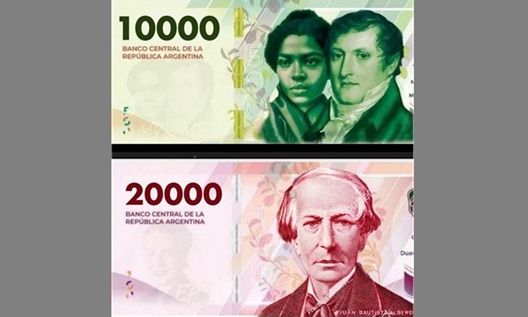 Nuevos billetes de 10 mil y 20 mil pesos: cómo son y cuándo comenzarán a circular