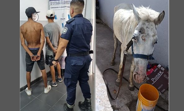 Florencio Varela – Dos aprehendidos por hurtar tapas de alcantarillas de AySA