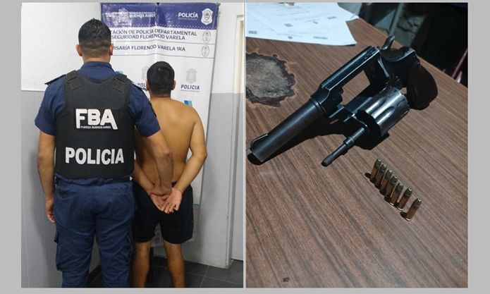 Florencio Varela – Robo agravado por disparos y violencia: un detenido