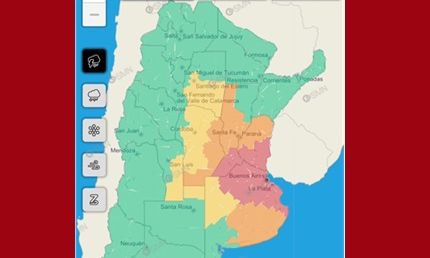 Alerta roja por tormentas: extremar los cuidados y precauciones