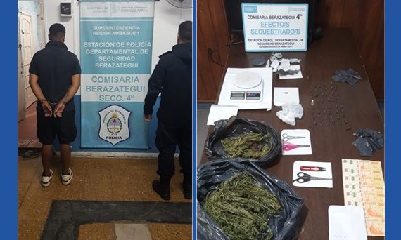 Berazategui – Lucha contra el tráfico de drogas: allanamientos y detenciones