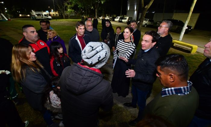 Florencio Varela - Reconversión lumínica en Bosques Centro