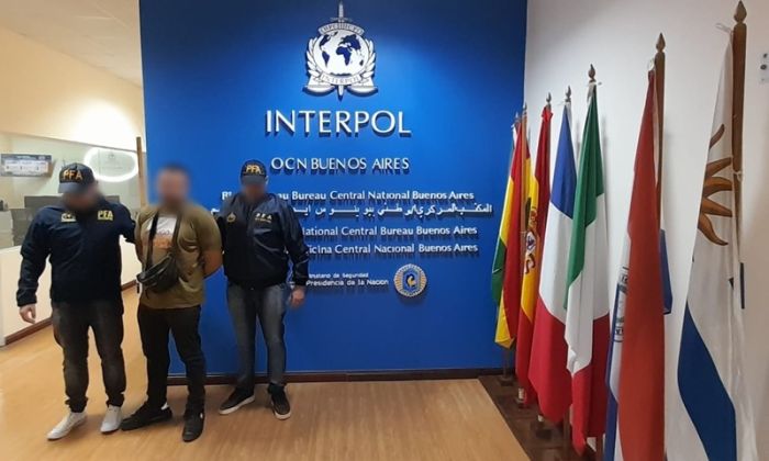 La Federal, a través de Interpol, detuvo a un búlgaro con pedido de captura internacional