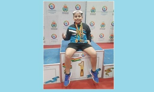 Un varelense doble campeón sudamericano en tenis de mesa
