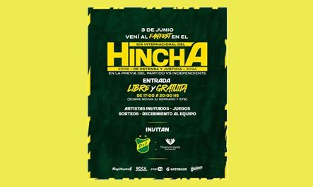 F. Varela – Lunes 3 de junio - Festejos por el día internacional del hincha del “Defe”