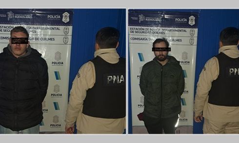 Quilmes – Dos aprehendidos por circular en moto robada