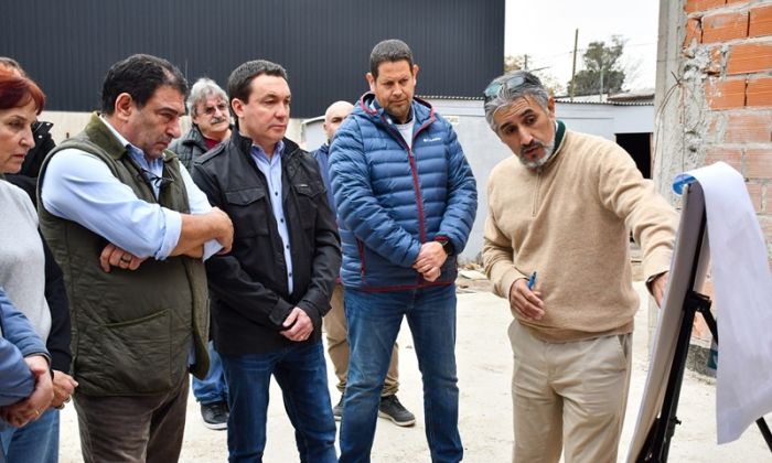 Florencio Varela – Centro Comunitario de Salud Mental, avance de obras