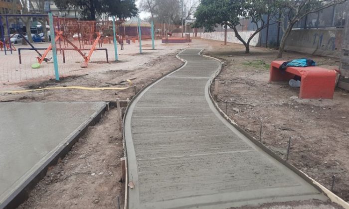 Florencio Varela - Renovación de la plaza Callegari