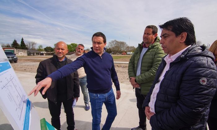F. Varela – Avanza la construcción de un parque ambiental en Ingeniero Allan