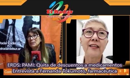 F. Varela – PAMI: quita de descuentos en medicamentos. Entrevista a la farmaceútica Fernanda Tokumoto