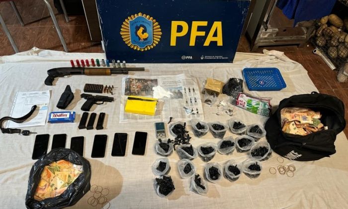 La PFA desarticuló una banda narcocriminal al noroeste del conurbano bonaerense