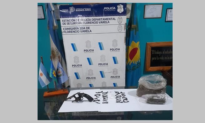 Florencio Varela – Allanamiento: secuestro de marihuana, cocaína y arma de fuego
