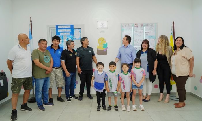 F. Varela - Homenaje a excombatientes de Malvinas en el Jardín Municipal Nº7