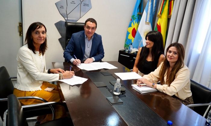 F. Varela - El Municipio reforzó su vínculo con la Universidad Nacional de La Plata