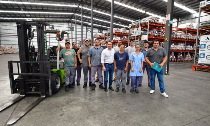 El intendente Andrés Watson celebró el crecimiento empresarial varelense