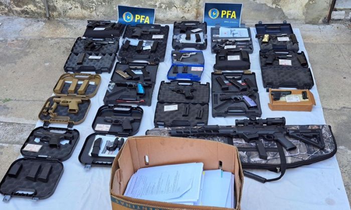 Nueve allanamientos en Rosario - Megaoperativo contra el tráfico de armas