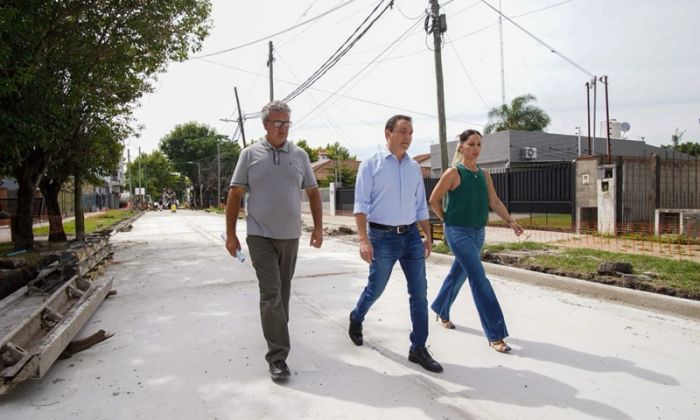 F. Varela - Una obra vial para fortalecer el acceso a escuelas de Villa Vatteone