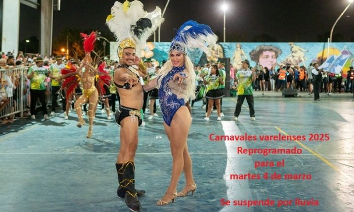 F. Varela - Reprograman los Carnavales 2025 para el martes 4 de marzo