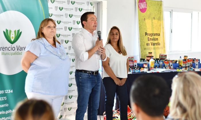 Andrés Watson presentó un nuevo punto del Programa "Envión" en Florencio Varela