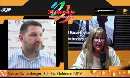 Seguridad: reportaje a Matías Schneeberger, Sub. Sec. de Gobierno varelense