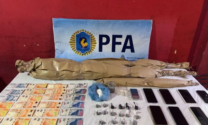 La PFA desarticuló una organización narco criminal en la ciudad de Córdoba