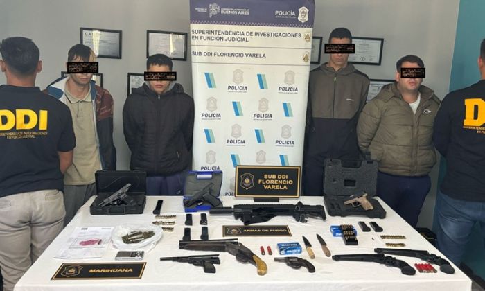 F. Varela:  Intento de homicidio, varios aprehendidos en múltiples allanamientos