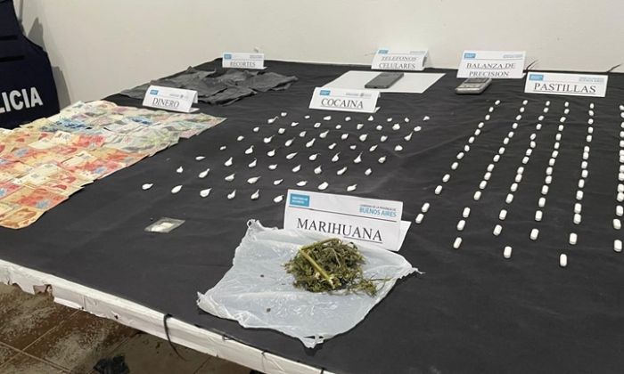 F. Varela – Un aprehendido por venta de drogas