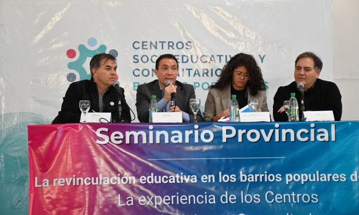 Ensenada - Seminario provincial: políticas públicas de reinserción escolar