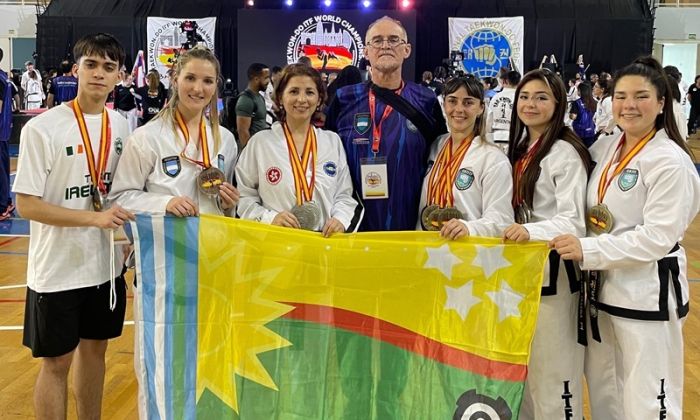 Barcelona - Varelenses campeones mundiales de Taekwondo