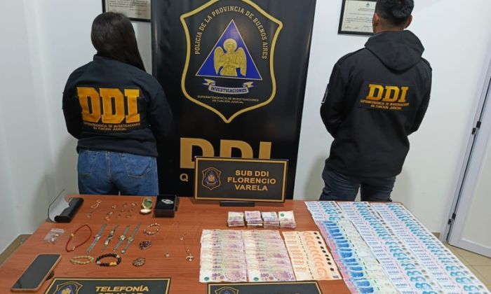F. Varela – Allanamientos, dos detenidos por robo a una supermercadista china