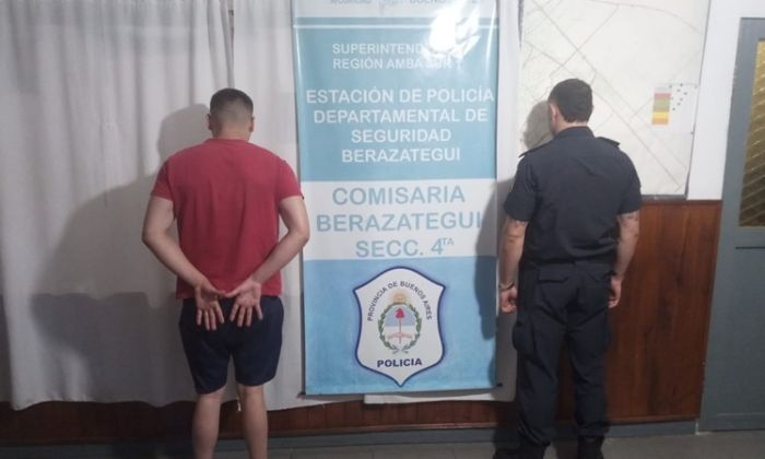 Berazategui – Baleó a su tío en medio de una discusión, fue aprehendido