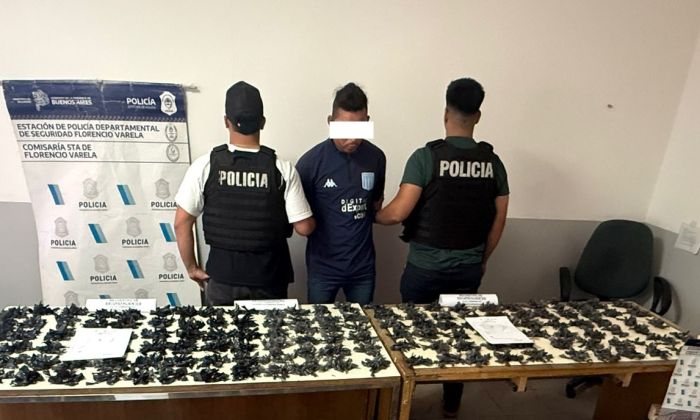 F. Varela – Allanamientos: más de 2800 dosis de cocaína – Un detenido