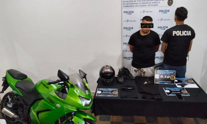 F. Varela – Detuvieron a un sujeto acusado de robar dos motos a mano armada