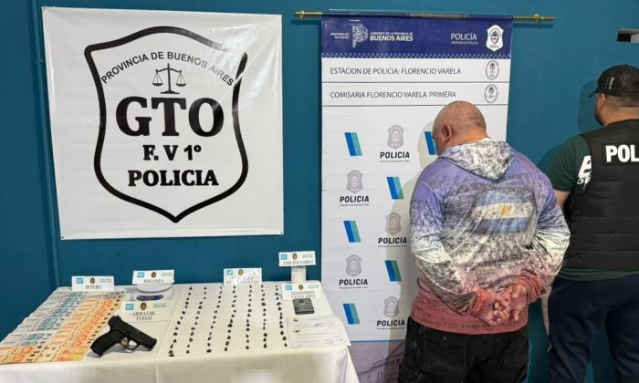 Florencio Varela – Allanamiento por tenencia de drogas, un detenido