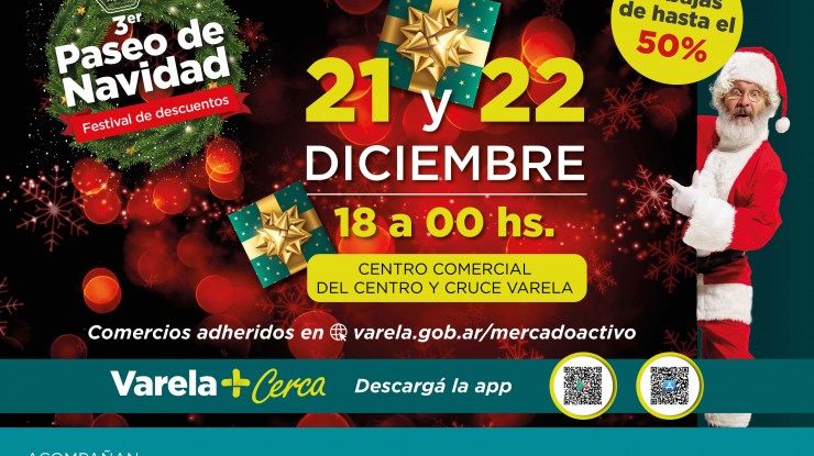 Un festival de descuentos en el “3º Paseo de Navidad”