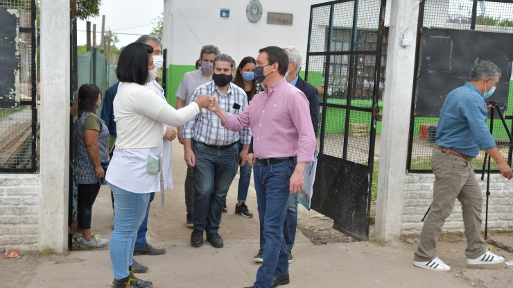 Corroboraron obras en la Escuela Primaria Nº8