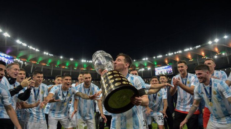 Argentina campeón de la Copa América 2021