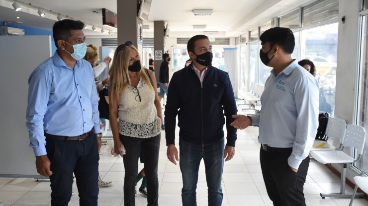 El intendente Watson supervisó jornada de documentación
