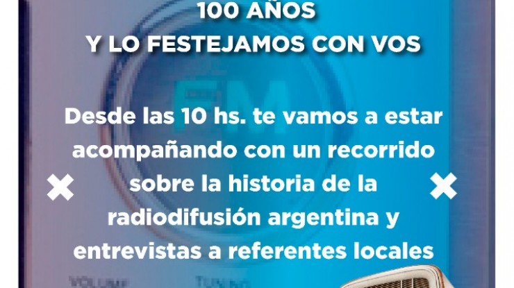 La Radiofonía cumple 100 años