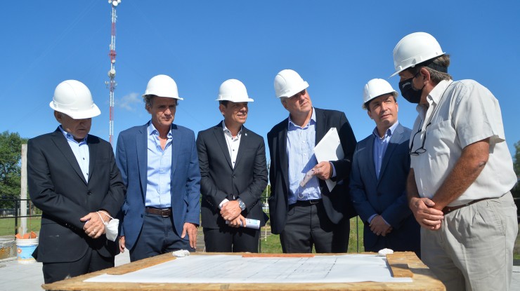 Watson, Perczyk y Katopodis en la UNAJ