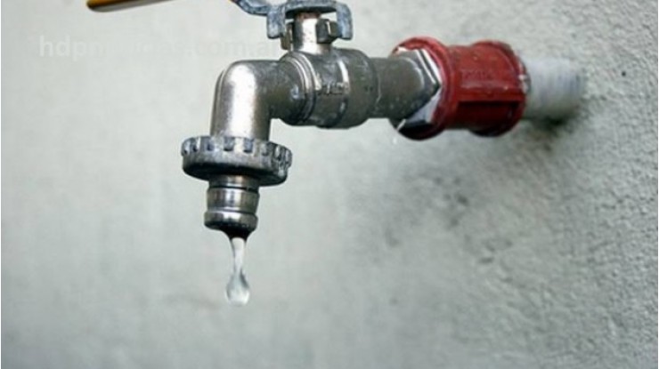 Afectación del servicio de agua