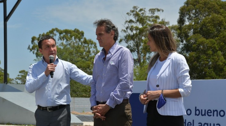 Inauguraron  una planta depuradora de agua