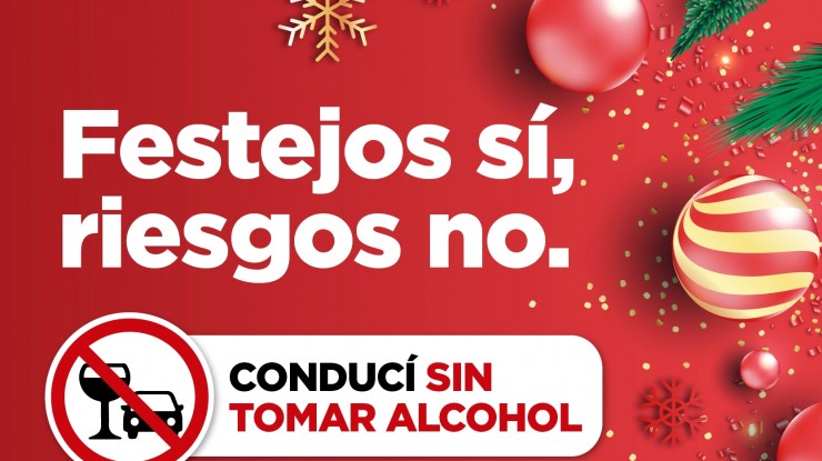 Conducí sin tomar alcohol