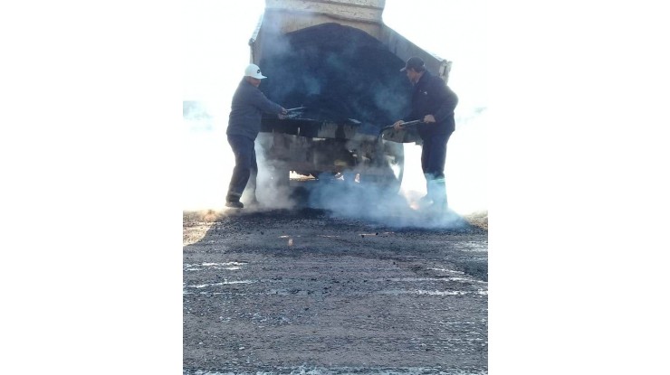 Trabajos de mejoras viales en Bosques Norte