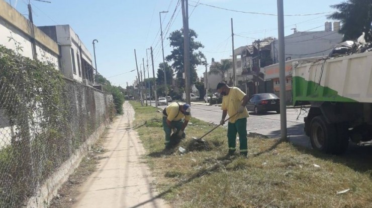 Labores de higiene urbana