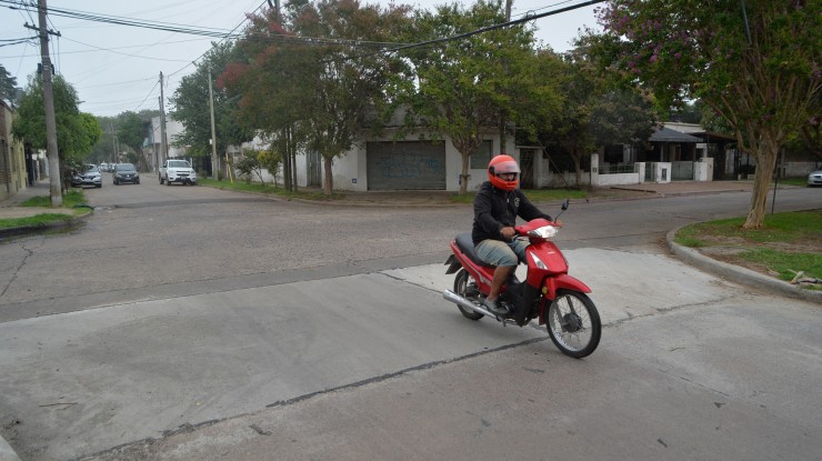 Apertura de calles, tras obras de reconstrucción del pavimento