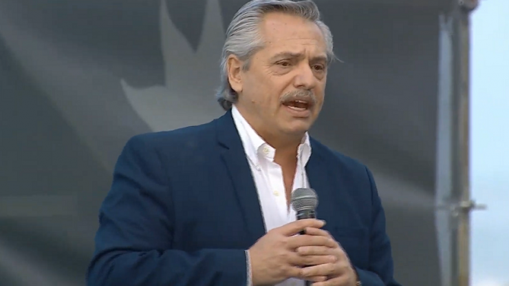 Alberto y Cristina cerraron su campaña en Mar del Plata