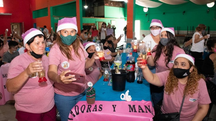 Andrés Watson destacó la labor social de las Manzaneras