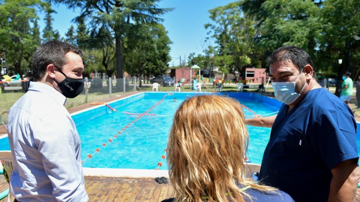 El intendente Watson supervisó las Jornadas Recreativas y Culturales de verano