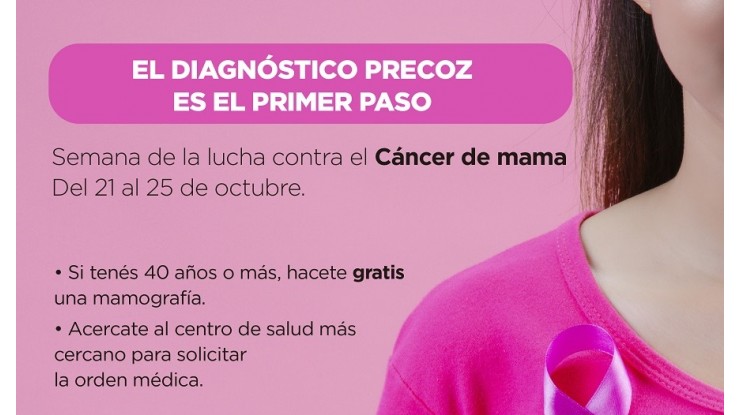 Octubre rosa en Florencio Varela